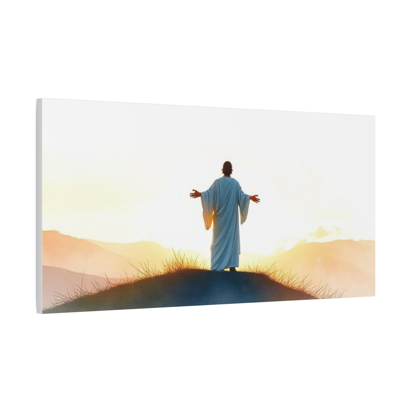 Inspirational Wall Art, Matte Canvas, Stretched, Religious Decor, Motivational Home Decoration, Spiritual Gift, Faith Art