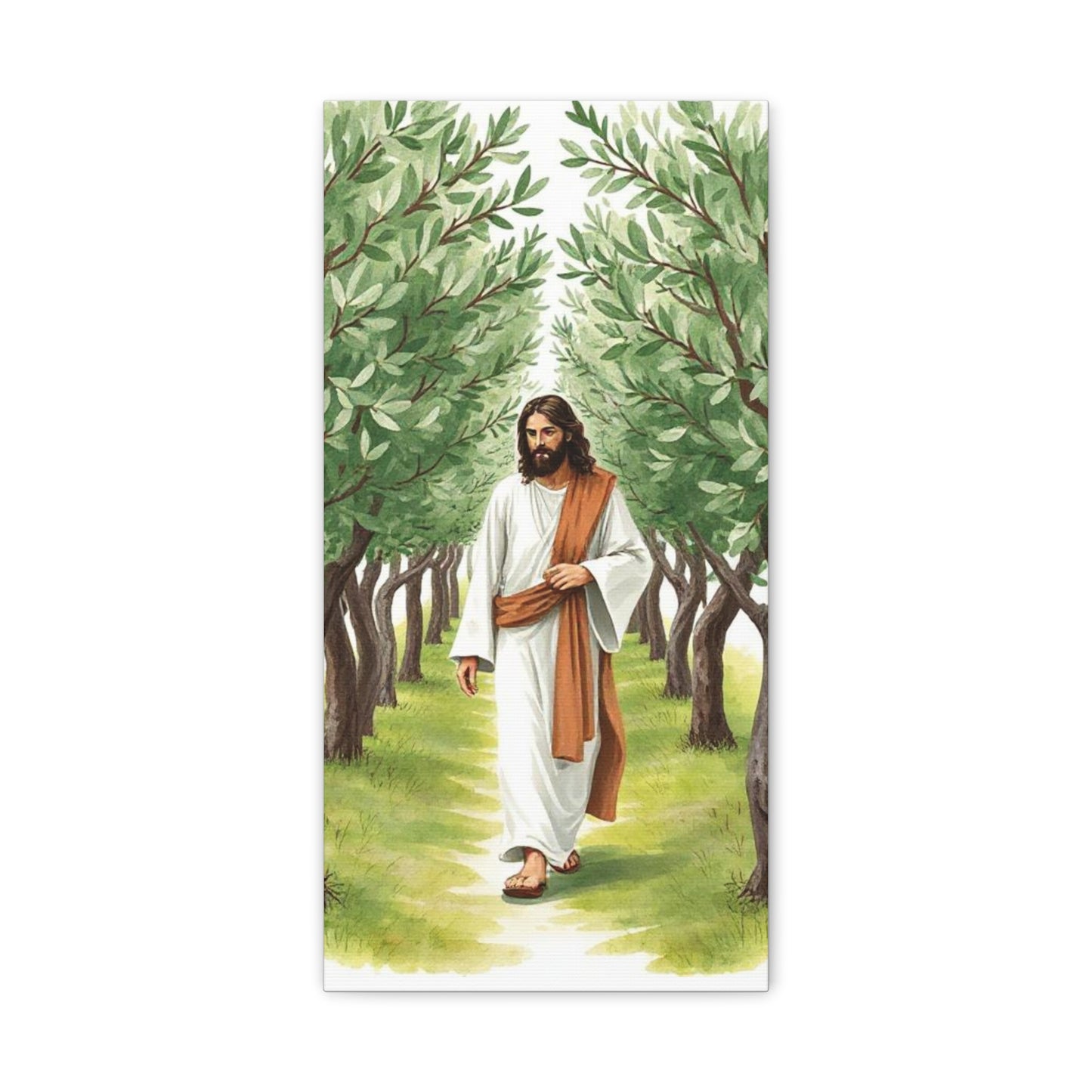 Inspirational Wall Art Canvas, Serenity Decor for Home, Religious Artwork, Spiritual Gift for Faith, Christian Home Decoration