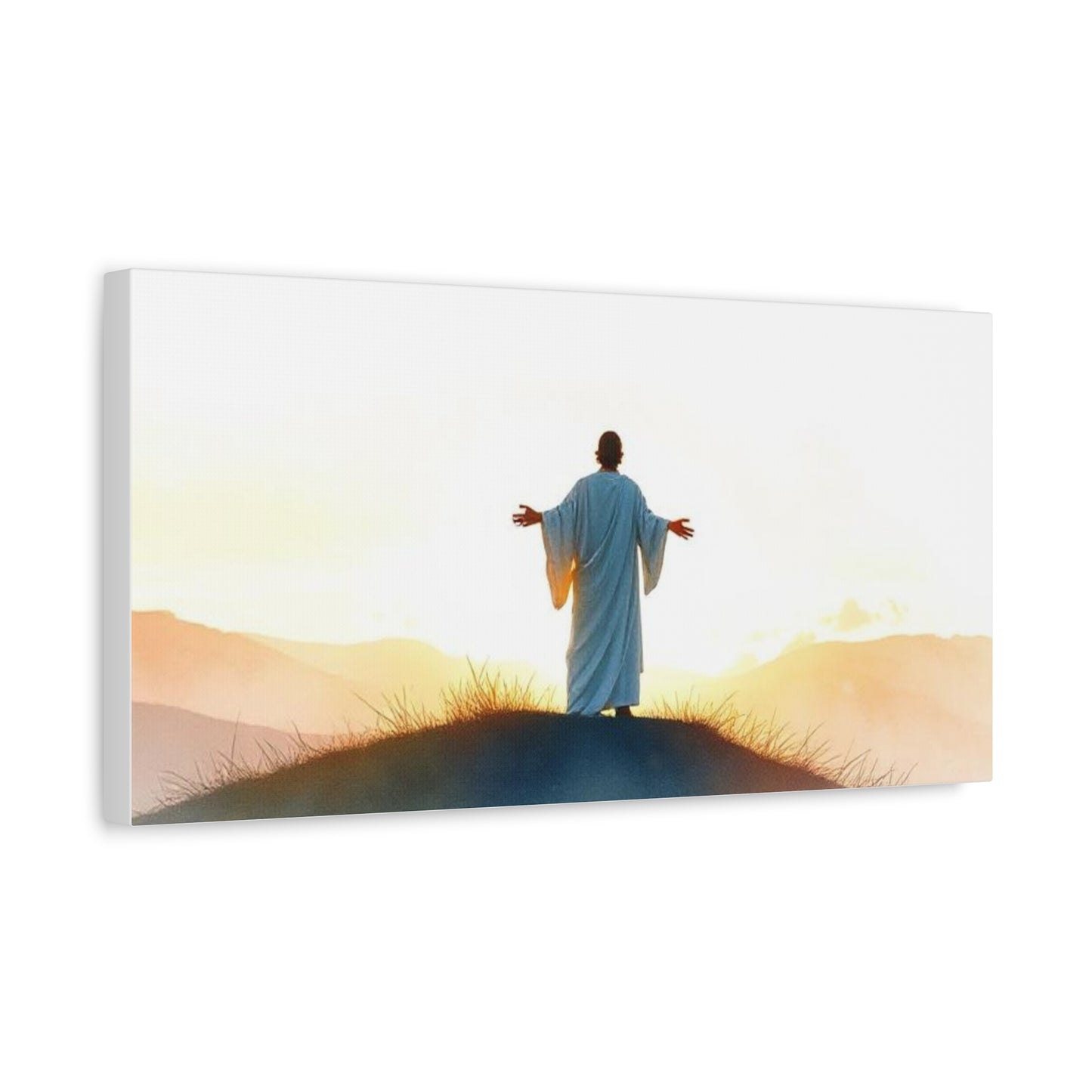 Inspirational Wall Art, Matte Canvas, Stretched, Religious Decor, Motivational Home Decoration, Spiritual Gift, Faith Art