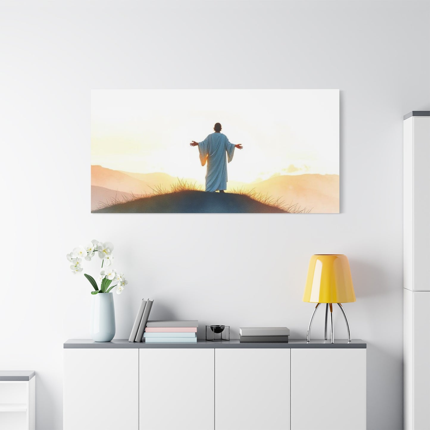 Inspirational Wall Art, Matte Canvas, Stretched, Religious Decor, Motivational Home Decoration, Spiritual Gift, Faith Art