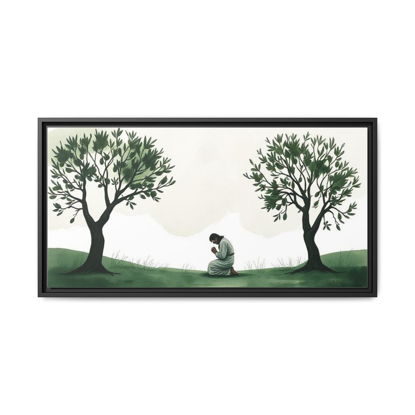 Matte Canvas, Framed (Multi-color)