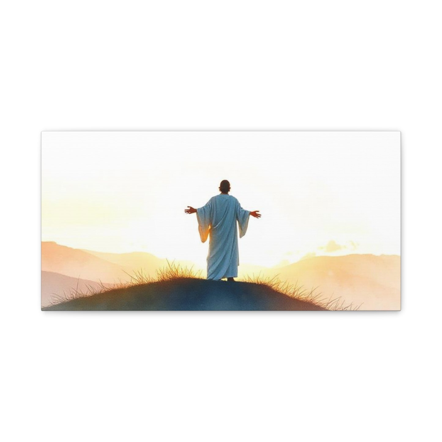 Inspirational Wall Art, Matte Canvas, Stretched, Religious Decor, Motivational Home Decoration, Spiritual Gift, Faith Art