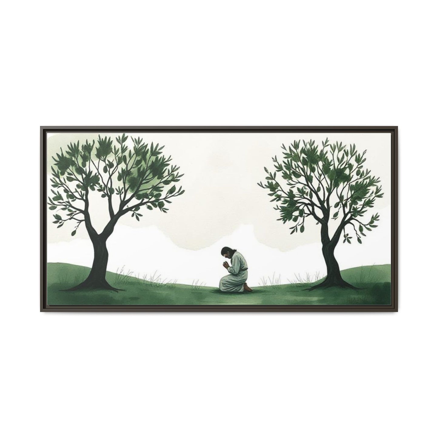 Matte Canvas, Framed (Multi-color)